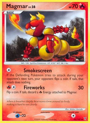 Magmar 65/147 - Supreme Victors Reverse Holofoil - Poke-Collect