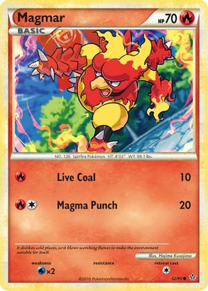 Magmar 52/95 - HSUnleashed Reverse Holofoil