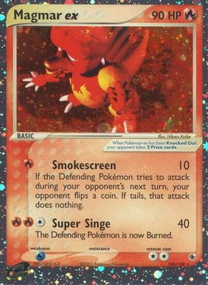Magmar ex 100/109 - Ruby & Sapphire Holofoil - Poke-Collect