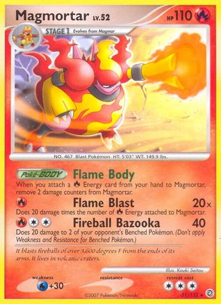 Magmortar 31/132 - Secret Wonders Reverse Holofoil - Poke-Collect