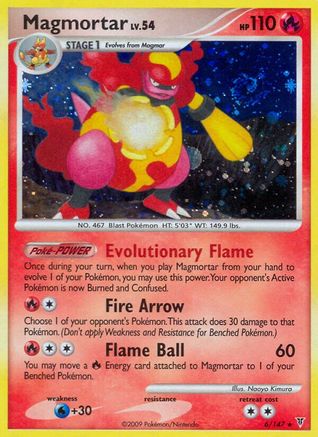 Magmortar 6/147 - Supreme Victors Holofoil - Poke-Collect