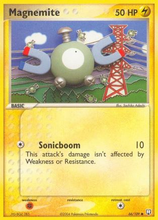 Magnemite 66/109 - Team Rocket Returns Reverse Holofoil - Poke-Collect