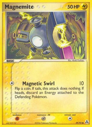 Magnemite 59/92 - Legend Maker Reverse Holofoil - Poke-Collect