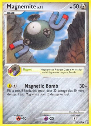 Magnemite (66) 66/100 - Stormfront Reverse Holofoil