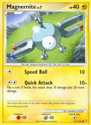 Magnemite 111/147 - Supreme Victors Reverse Holofoil - Poke-Collect