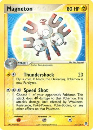 Magneton 27/112 - FireRed & LeafGreen Reverse Holofoil - Poke-Collect