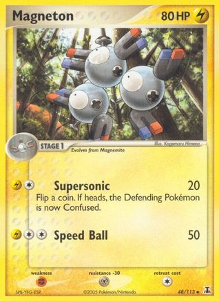 Magneton 48/113 - Delta Species Reverse Holofoil - Poke-Collect