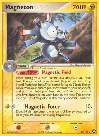 Magneton 16/108 - Power Keepers Reverse Holofoil - Poke-Collect
