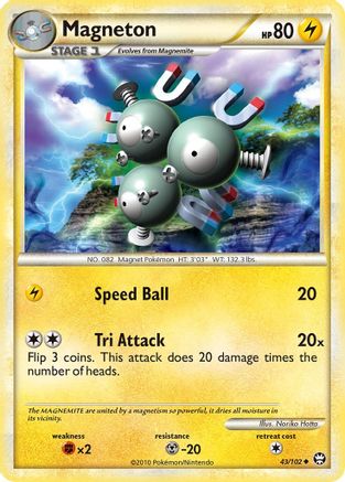 Magneton 43/102 - Triumphant - Poke-Collect