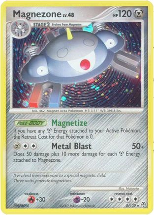 Magnezone 8/130 - Diamond and Pearl Reverse Holofoil - Poke-Collect