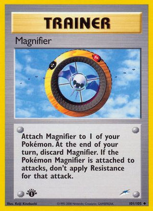 Magnifier 101/105 - Neo Destiny 1st Edition - Poke-Collect