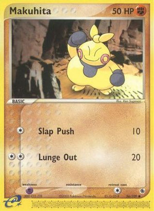 Makuhita 56/109 - Ruby & Sapphire Reverse Holofoil - Poke-Collect