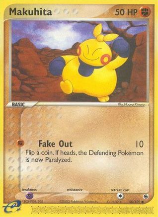 Makuhita - 58/109 58/109 - Ruby and Sapphire - Poke-Collect