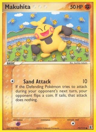 Makuhita 75/113 - Delta Species Reverse Holofoil - Poke-Collect