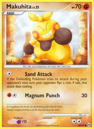 Makuhita 68/99 - Arceus Reverse Holofoil - Poke-Collect