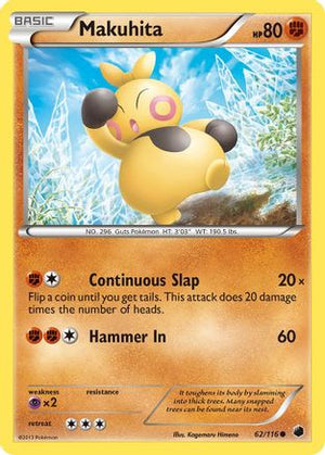 Makuhita 62/116 - Plasma Freeze - Poke-Collect