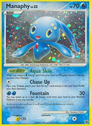 Manaphy 8/100 - Majestic Dawn Reverse Holofoil - Poke-Collect
