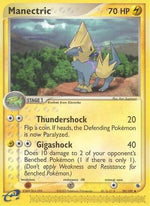 Manectric 39/109 - Ruby & Sapphire Reverse Holofoil - Poke-Collect