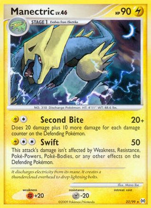 Manectric 22/99 - Arceus Reverse Holofoil - Poke-Collect
