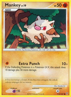 Mankey 112/147 - Supreme Victors Reverse Holofoil - Poke-Collect