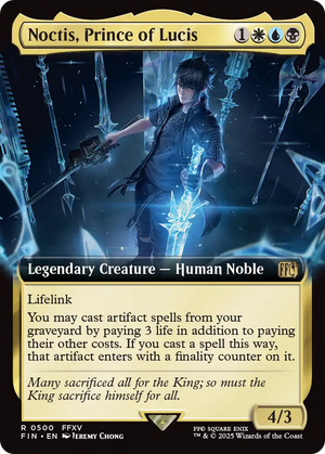 Noctis, Prince of Lucis (FIN-500) - FINAL FANTASY: (Extended Art) Foil - Poke-Collect