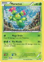 Maractus 2/12 - McDonalds Collection 2011 Holofoil - Poke-Collect