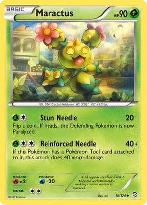 Maractus 16/124 - Dragons Exalted Reverse Holofoil - Poke-Collect