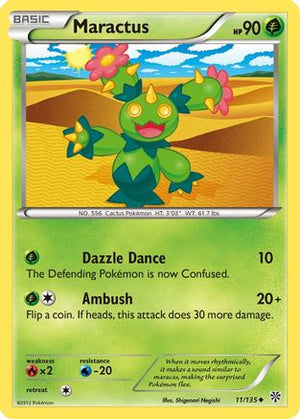 Maractus 11/135 - Plasma Storm - Poke-Collect