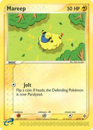 Mareep 64/97 - Dragon Reverse Holofoil