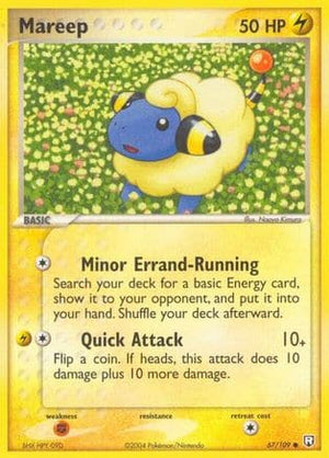 Mareep 67/109 - Team Rocket Returns Reverse Holofoil - Poke-Collect