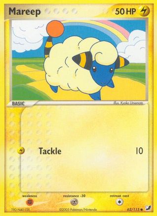 Mareep 62/115 - Unseen Forces Reverse Holofoil - Poke-Collect
