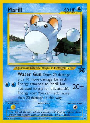 Marill 29/53 - Wizards Black Star Promos - Poke-Collect