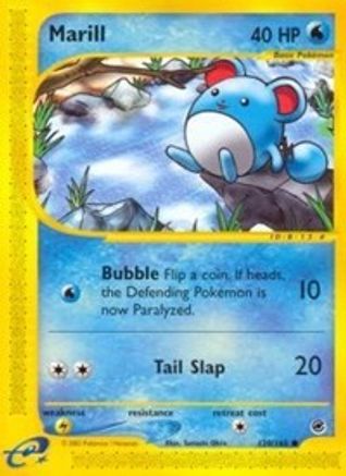 Marill 120/165 - Expedition Base Set Reverse Holofoil - Poke-Collect