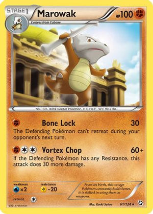 Marowak 61/124 - Dragons Exalted Reverse Holofoil - Poke-Collect