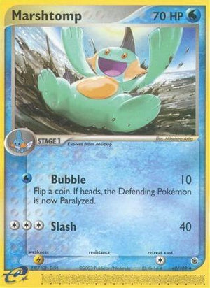Marshtomp 40/109 - Ruby & Sapphire Reverse Holofoil - Poke-Collect
