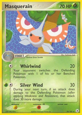Masquerain 20/101 - Hidden Legends Reverse Holofoil - Poke-Collect