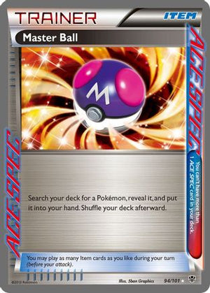 Master Ball 94/101 - Plasma Blast Holofoil - Poke-Collect