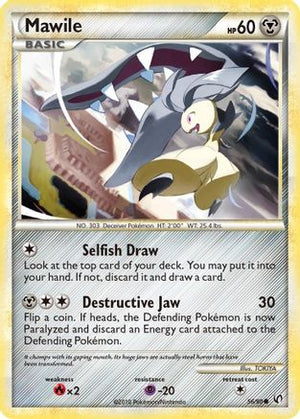 Mawile 56/90 - Undaunted Reverse Holofoil