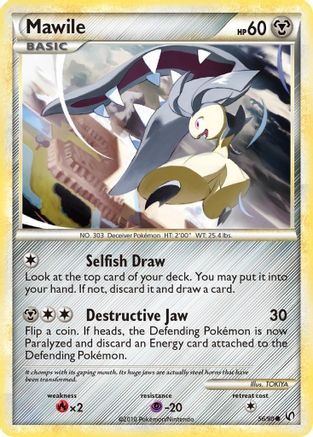 Mawile 56/90 - HSUndaunted - Poke-Collect