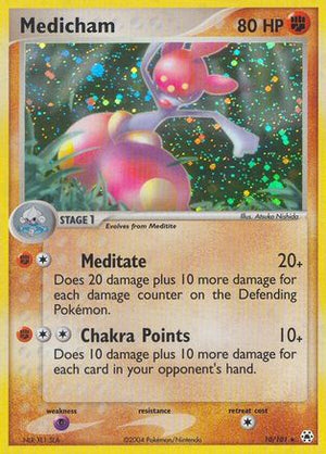 Medicham 10/101 - Hidden Legends Reverse Holofoil - Poke-Collect