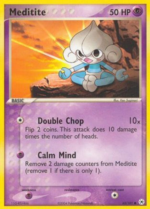 Meditite 65/101 - Hidden Legends - Poke-Collect