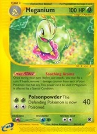 Meganium 54/165 - Expedition Base Set Reverse Holofoil - Poke-Collect