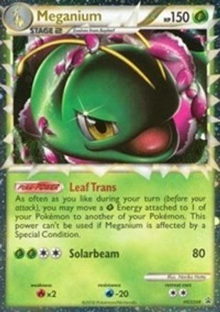 Meganium HGSS08/25 - HGSS Black Star Promos Holofoil - Poke-Collect