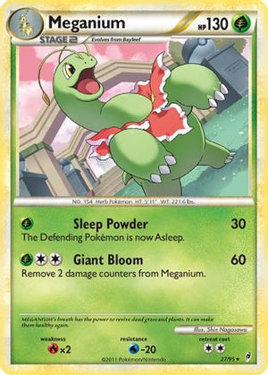 Meganium 27/95 - Call of Legends Reverse Holofoil - Poke-Collect