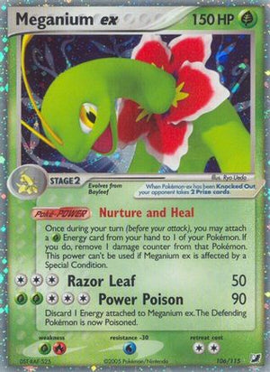 Meganium ex 106/115 - Unseen Forces Holofoil - Poke-Collect