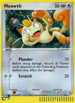 Meowth 13/40 - Nintendo Black Star Promos Holofoil - Poke-Collect