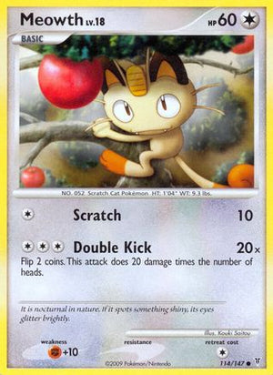 Meowth 114/147 - Supreme Victors Reverse Holofoil - Poke-Collect