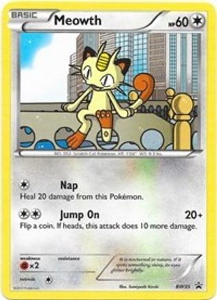 Meowth BW35/101 - BW Black Star Promos - Poke-Collect