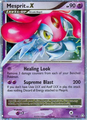 Mesprit LV.X 143/146 - Legends Awakened Holofoil - Poke-Collect