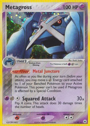 Metagross 11/101 - Hidden Legends Reverse Holofoil - Poke-Collect